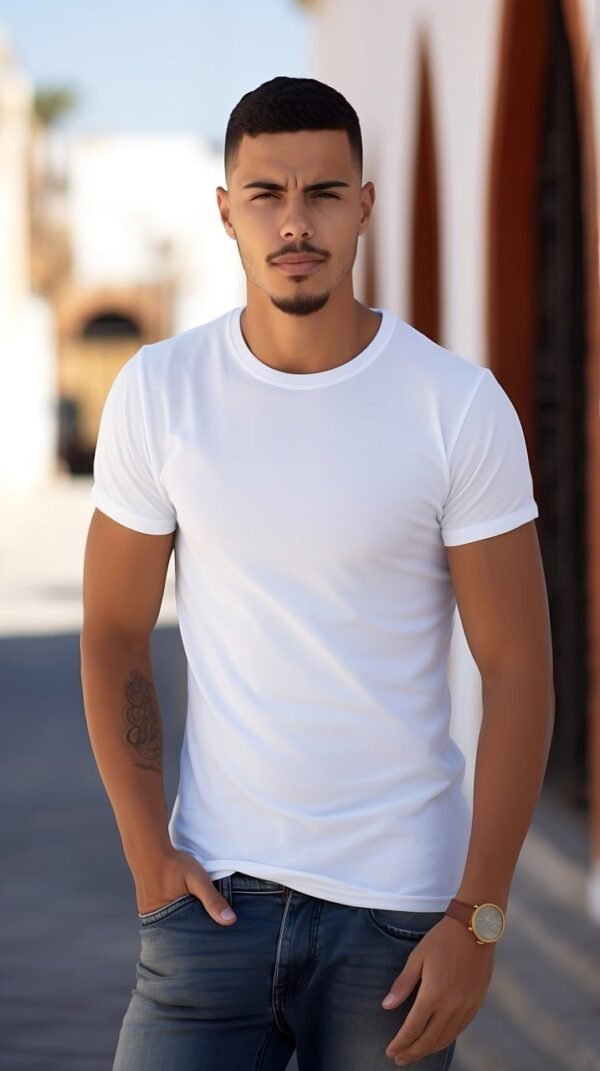 White T-Shirt - Image 3